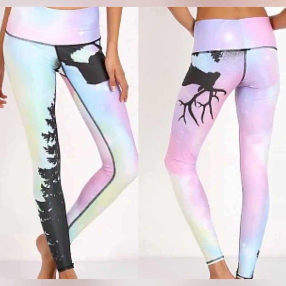 Teeki Northern Lights Yoga Leggings